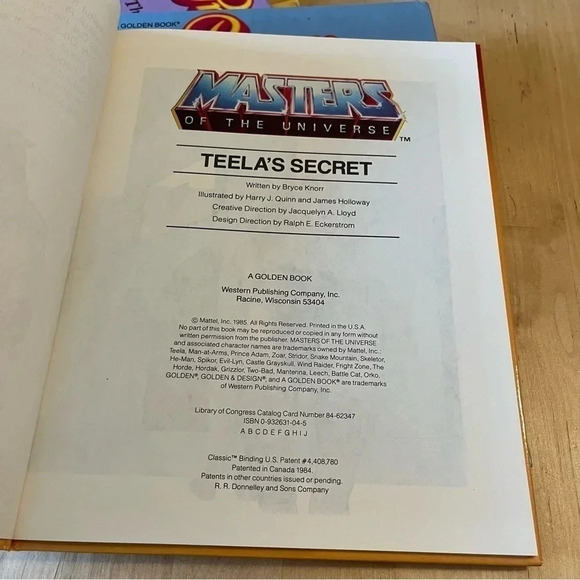 Masters of the Universe Lot of 3 Books Teela's Secret Thief of Castle Grayskull - Picture 6 of 9